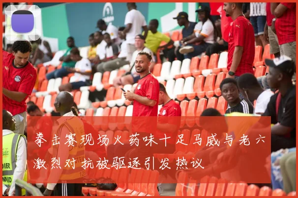 拳击赛现场火药味十足马威与老六激烈对抗被驱逐引发热议